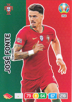 Jose Fonte Portugal Panini UEFA EURO 2020#266
